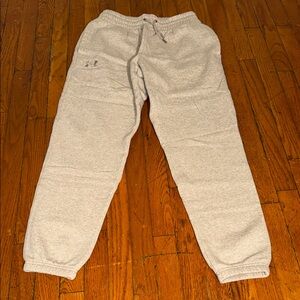 Under Armour Heather Gray Men's Fleece Joggers